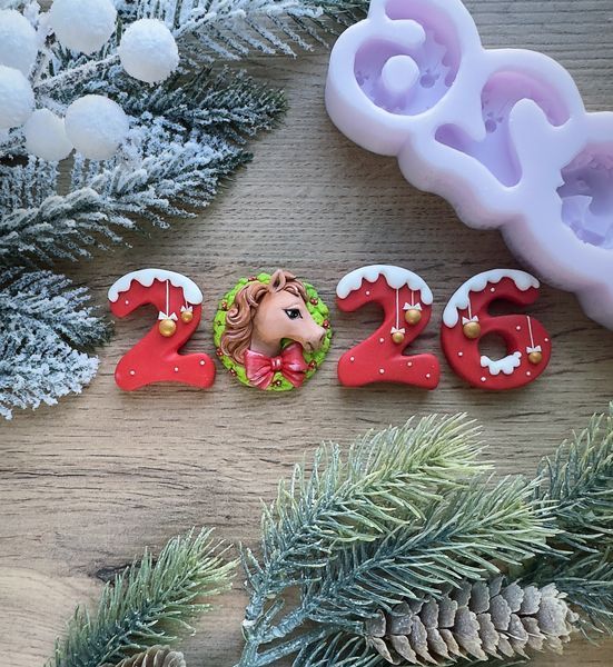 Молд &laquo;2026 з Лошадкою&raquo;❤️ 0543 фото
